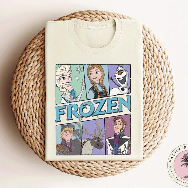 Frozen Shirt, Elsa Shirt, Disneyland Shirt, Frozen Olaf Shirt, Retro Disney Shirt, Disney Princess Shirt, Adults Kids Disney Shirt