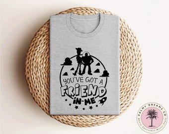 You've got a friend in me Disneyland Shirt, Toy Story Friends Shirt, Woody Tshirt, Toy Story Shirts