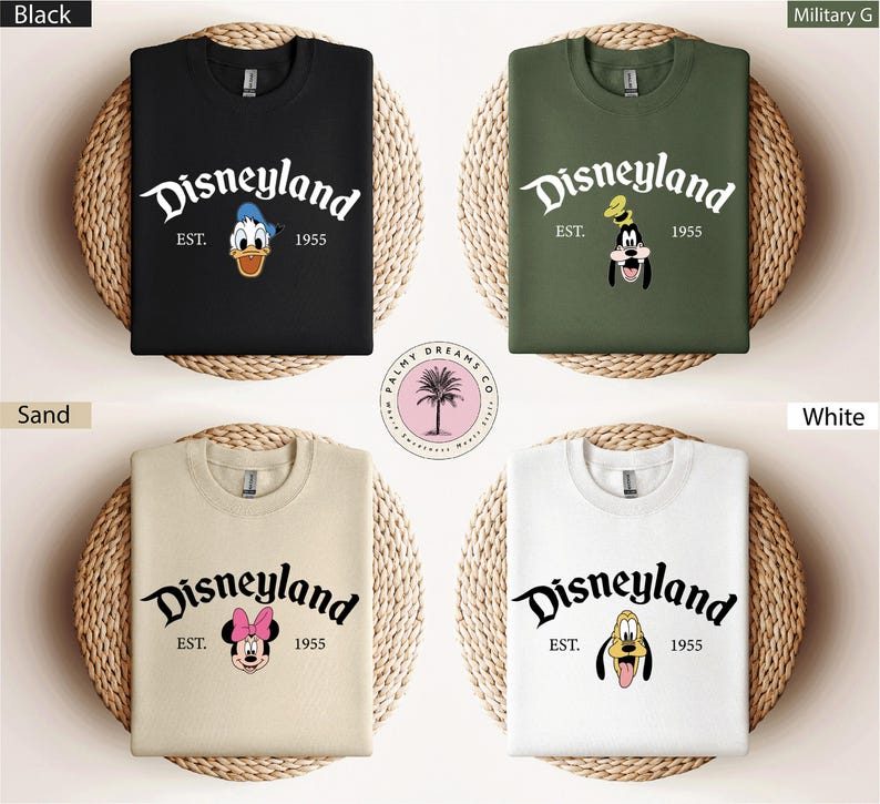 Sudadera personalizada de Disneyland, suéter familiar de Mickey y sus amigos imagen 3