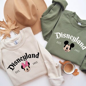 Sudadera personalizada de Disneyland, suéter familiar de Mickey y sus amigos imagen 2