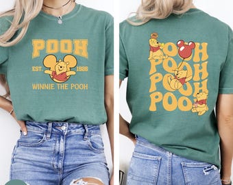 Comfort Colors® Pooh Est.1926 Shirt, Winnie The Pooh Shirt, Pooh Bear Shirt, Disney Family Tee, Retro Winnie The Pooh Shirt, Disneyland Trip