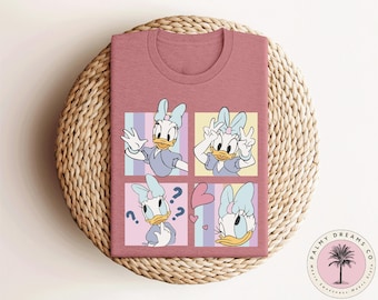 Disney Daisy Duck Shirt, Disney Girls Trip Shirt, Retro Disney Shirt, Disney Vacation Shirt, Magic Kingdom Shirt, Kids Disney Shirt