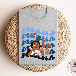 Retro Moana and Pua Shirt, Disneyland Trip Tee image 2
