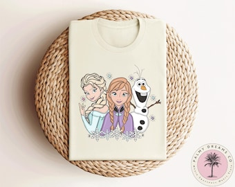 Frozen Shirt, Elsa Shirt, Disneyland Shirt, Frozen Anna Elsa Olaf Shirt, Retro Frozen Shirt, Princess Elsa Shirt