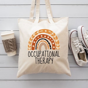 OT Tote Bag, Occupational Therapist Tote Bag, Occupational Therapy Gifts, Mental Health Gifts, OT Gifts, Custom Tote Bag