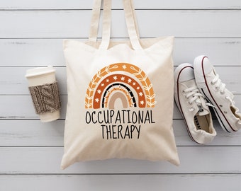 OT Tote Bag, Occupational Therapist Tote Bag, Occupational Therapy Gifts, Mental Health Gifts, OT Gifts, Custom Tote Bag