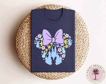 Easter Minnie Shirt, Disney Easter Shirt, Happy Easter Shirt, Magic Kingdom Shirt, Matching Family Shirts