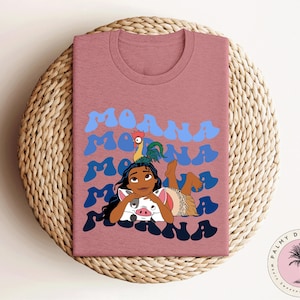 Retro Moana and Pua Shirt, Disneyland Trip Tee image 3