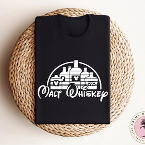 Disney Malt Whiskey Shirt, Walt Disney Shirt, Disney Dad Shirt, Funny Disney Shirt, Disney Castle Shirt, Disneyland Vacation Family Shirt