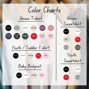 a white shirt with different colors on it