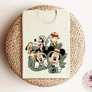 Mickey and Friends Safari Trip Shirt, Animal Kingdom Shirt, Safari Mode Shirt, Mickey Safari Shirt, Kids Adults Disney Shirt