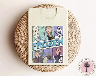 Frozen Shirt, Elsa Shirt, Disneyland Shirt, Frozen Olaf Shirt, Retro Disney Shirt, Disney Princess Shirt, Adults Kids Disney Shirt