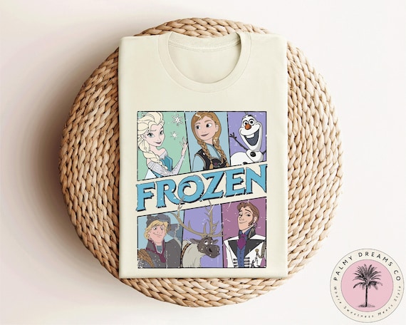 Frozen Shirt, Elsa Shirt, Disneyland Shirt, Frozen Olaf Shirt, Retro Disney Shirt, Disney Princess Shirt, Adults Kids Disney Shirt