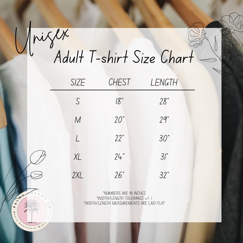 a shirt size chart for a women's shirt