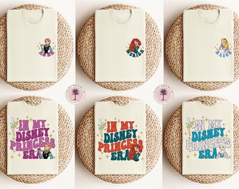 In My Disney Princess Era Shirt, Disney Princesses Shirt, Princess Matching Shirts, Disney Princess Squad Shirt, Disneyland Girls Trip Shirt