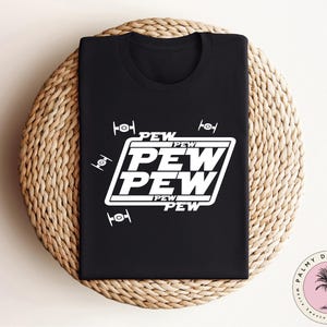 Pew Pew Shirt, Funny Disney Star Wars Shirt, Galaxy's Edge Shirt, Star Wars Shirt, Disney Movie Shirt, Disney Family Vacation Shirt