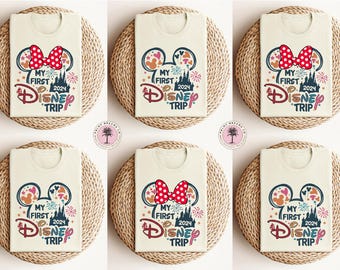 My First Disney Trip Shirt, 2024 Disney Family Shirt, Disney Toddler Shirt, Matching Disney Trip Shirt, Disney Kids Shirt