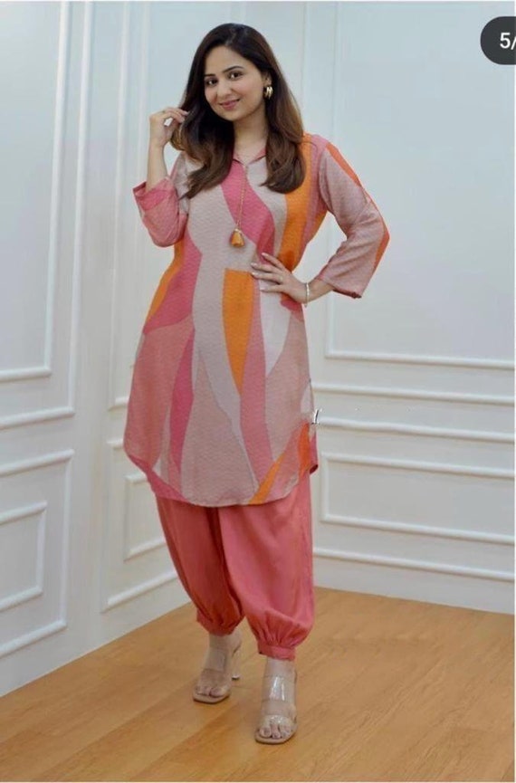Ladies dhoti kurta hot sale suit
