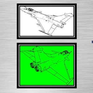 Dassault Rafale Aircraft Pack (SVG & PNG Formats) Digital Military ...