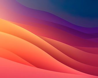 8K High-Quality MacBook Wallpaper Set Gradient Style Backgrounds for Desktop, Phones, and MacBooks in JPEG Format, 5 pieces