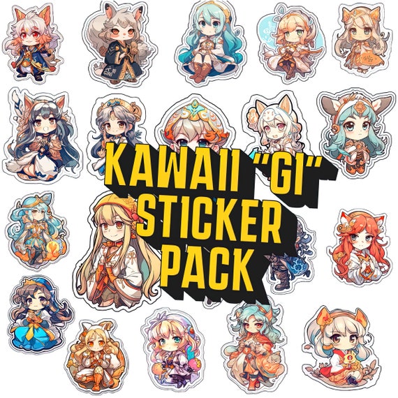 Anime Sticker Pack [20 Sticker]