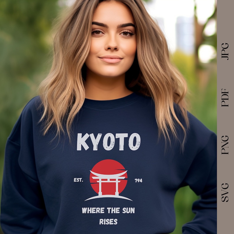 White and Black Japanese Shirt Design Japan PNG Kyoto Shirt Design