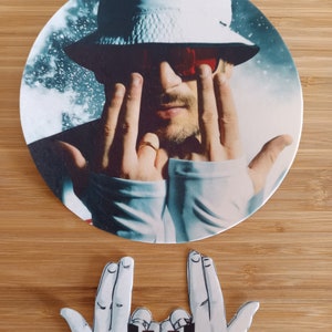 Stampe alimentari per decorare le tue torte di compleanno Jul, decorazione torta Jul, regalo Jul