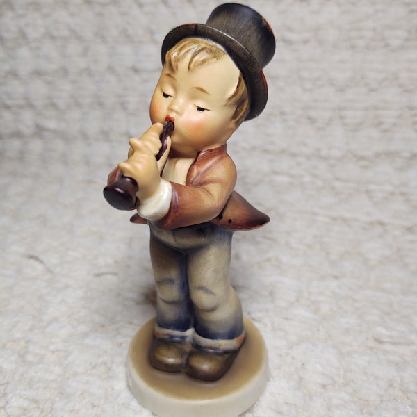 Hummel Serenade, Hummel Orchestra, Gift for Musician, Boy Playing Horn, Grannycore