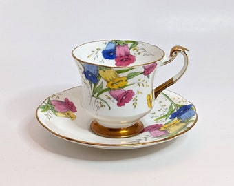 Paragon Teacup and Saucer Canterbury Bell