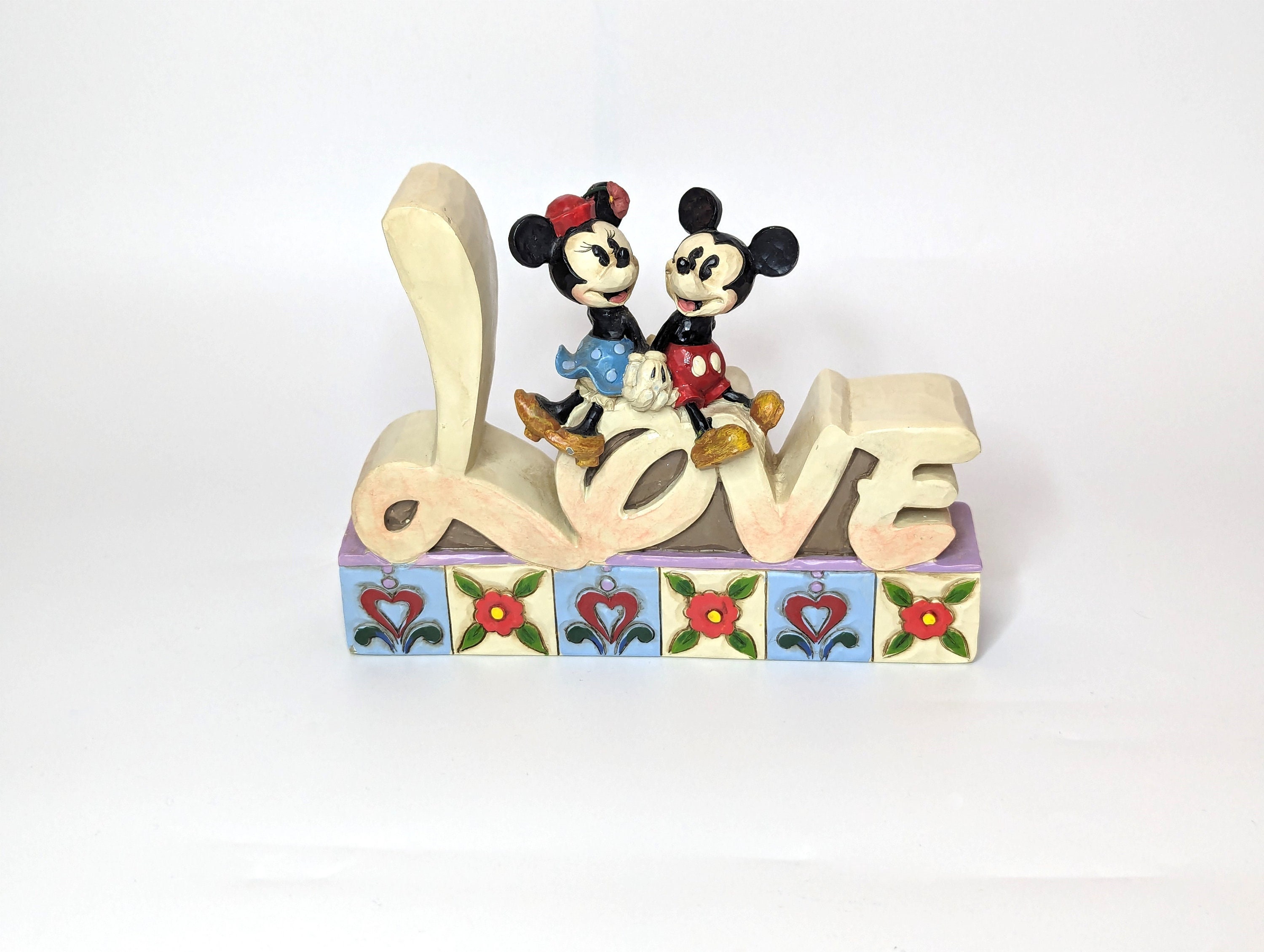 Jim Shore Disney Traditions Figurine Love Mickey & Minnie Enesco Rare - Etsy Jim Shore Disney Traditions Figurine Love Mickey & Minnie Enesco Rare - Etsy
