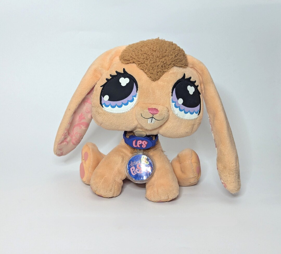 Littlest Pet Shop LPS Orange Bunny Plush - Etsy