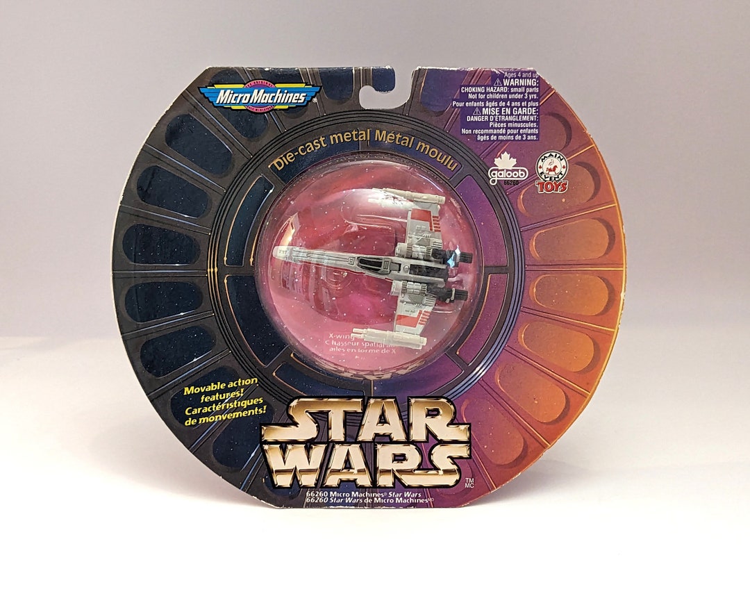 Star Wars Micro Machine Xwing Starfighter Diecast Model 1996 Etsy