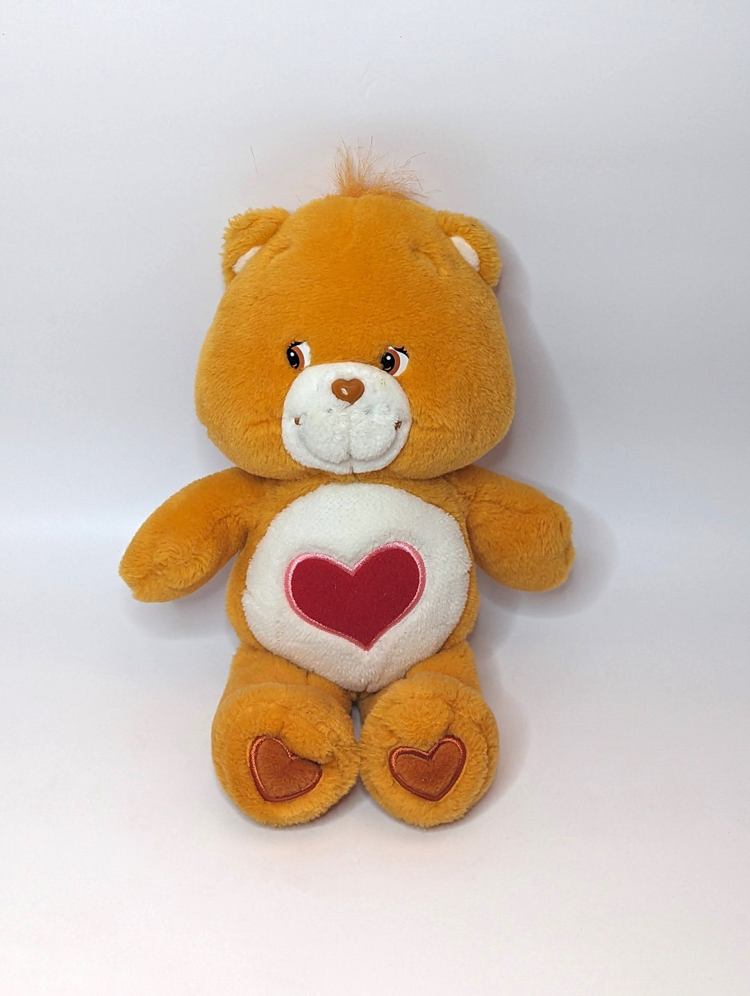 2002 Care Bears 13 Tenderheart Plush Etsy