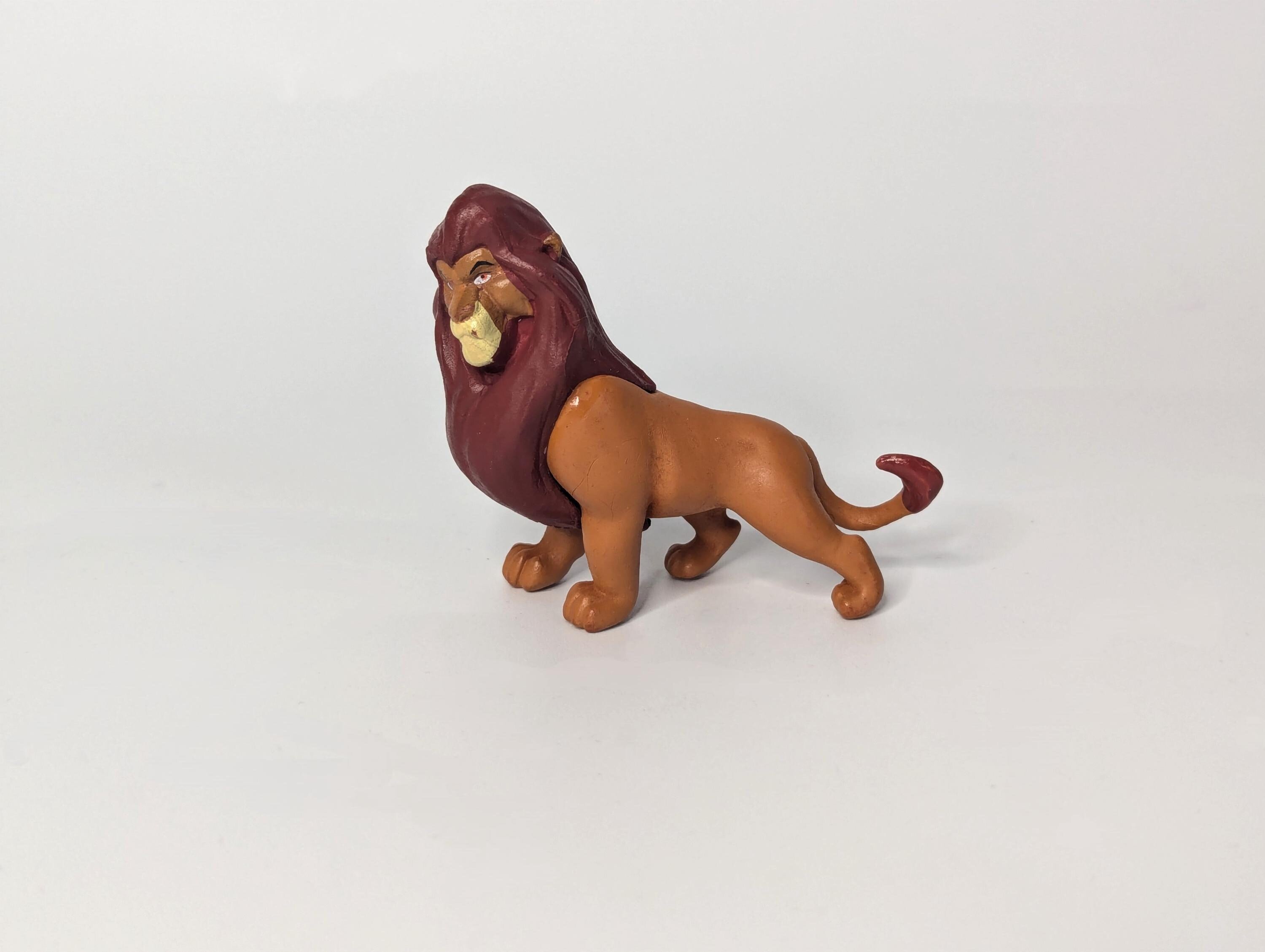 Mufasa Walt Disney Movie Lion King Simba PVC Figure Playset Toy Etsy