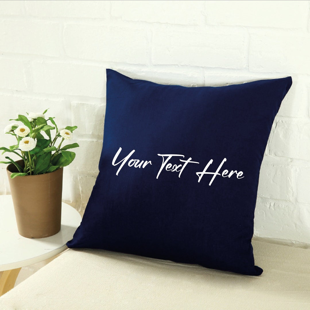Custom Pillow, Personalized Text Pillow, Pillow With Saying, Custom
