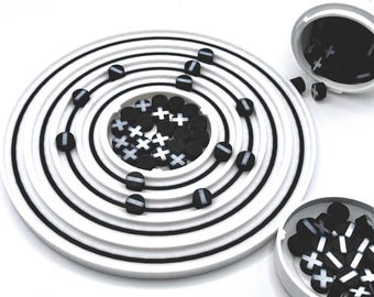 Bohr's Atomic Model - Interactive Experiment Kit for Chemistry Lessons. Visualization of the structure of atoms. Upper secondary school.