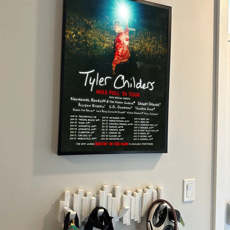 Tyler Childers 2025 Tour Poster Etsy