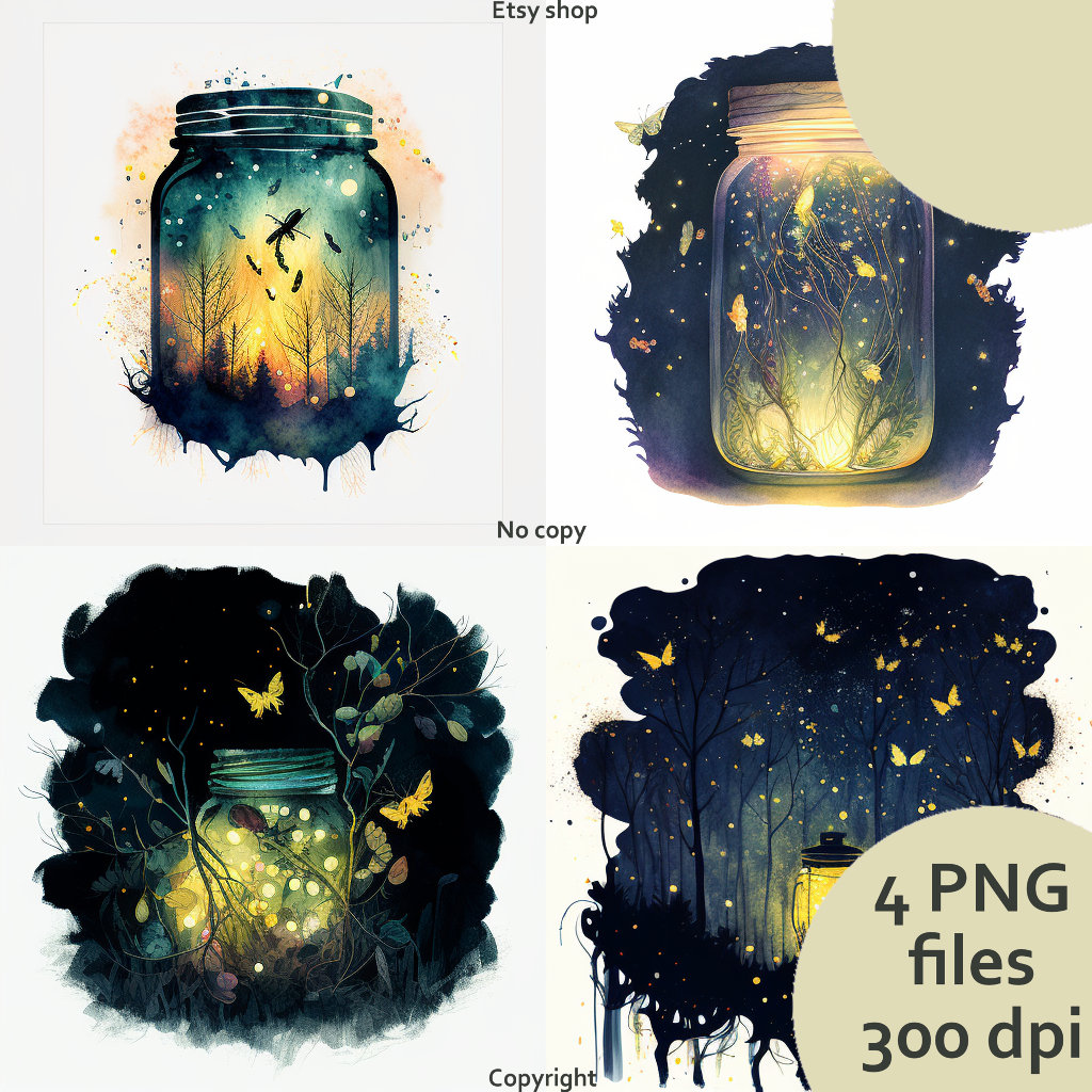 Fireflies Painting Kit