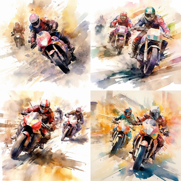 Motorcycle Printable - Etsy