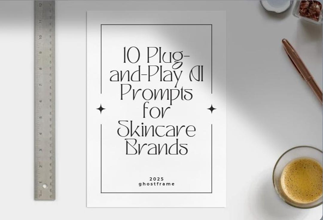 10 AI Prompts for Skincare Brands | Prompts for Beauty Businesses | Digital Marketing Content ...