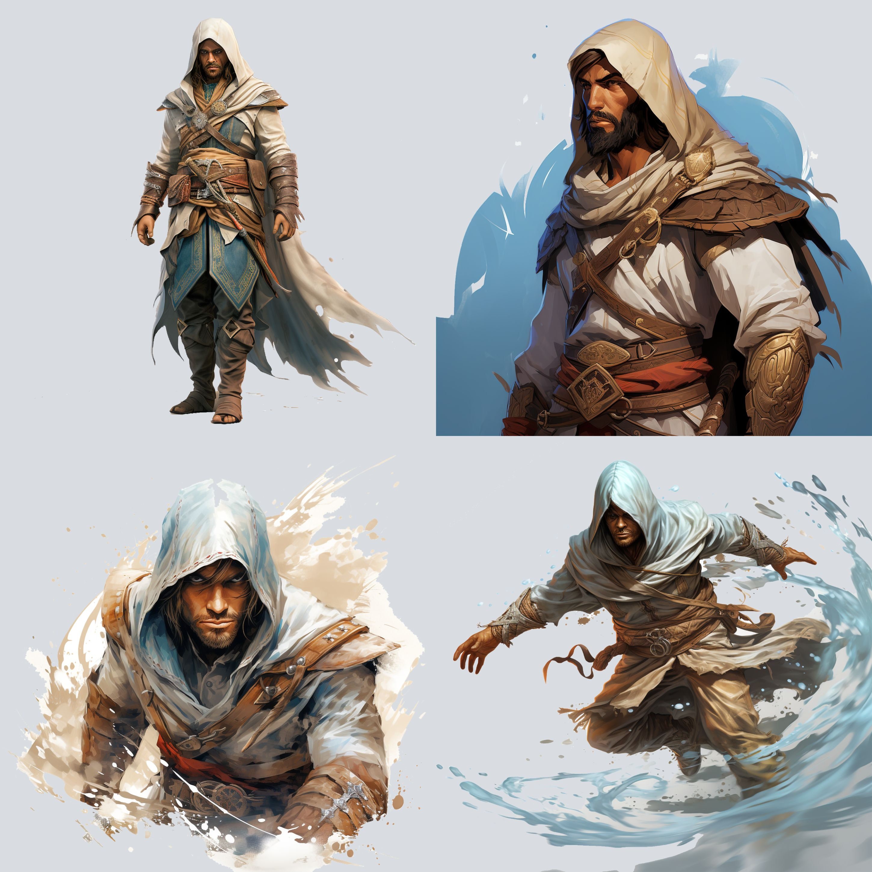 Assassin Graphics Assassin Rogue Clipart Fantasy Rogue Graphic Design Elements Role ...