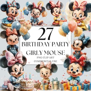 赤ちゃんネズミの誕生日クリップアート、PNG クリップアート完全商用利用即時ダウンロード、子供のファンタジーおとぎ話のプリンセスクリップアートグリーンプリンセス