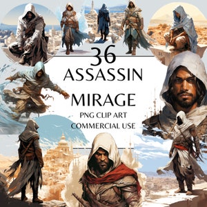 Assassin Rogue Clipart Fantasy Rogue Graphic Design Elements Role-playing character Clipart Assassin Graphics Game art Rogues PNG