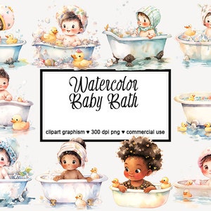 Baby Bath Clipart Baby biorące kąpiel Clipart PNG Mama Clipart Dad Clipart Baby Clipart Baby PNG Łazienka Clipart Baby Shower Clipart