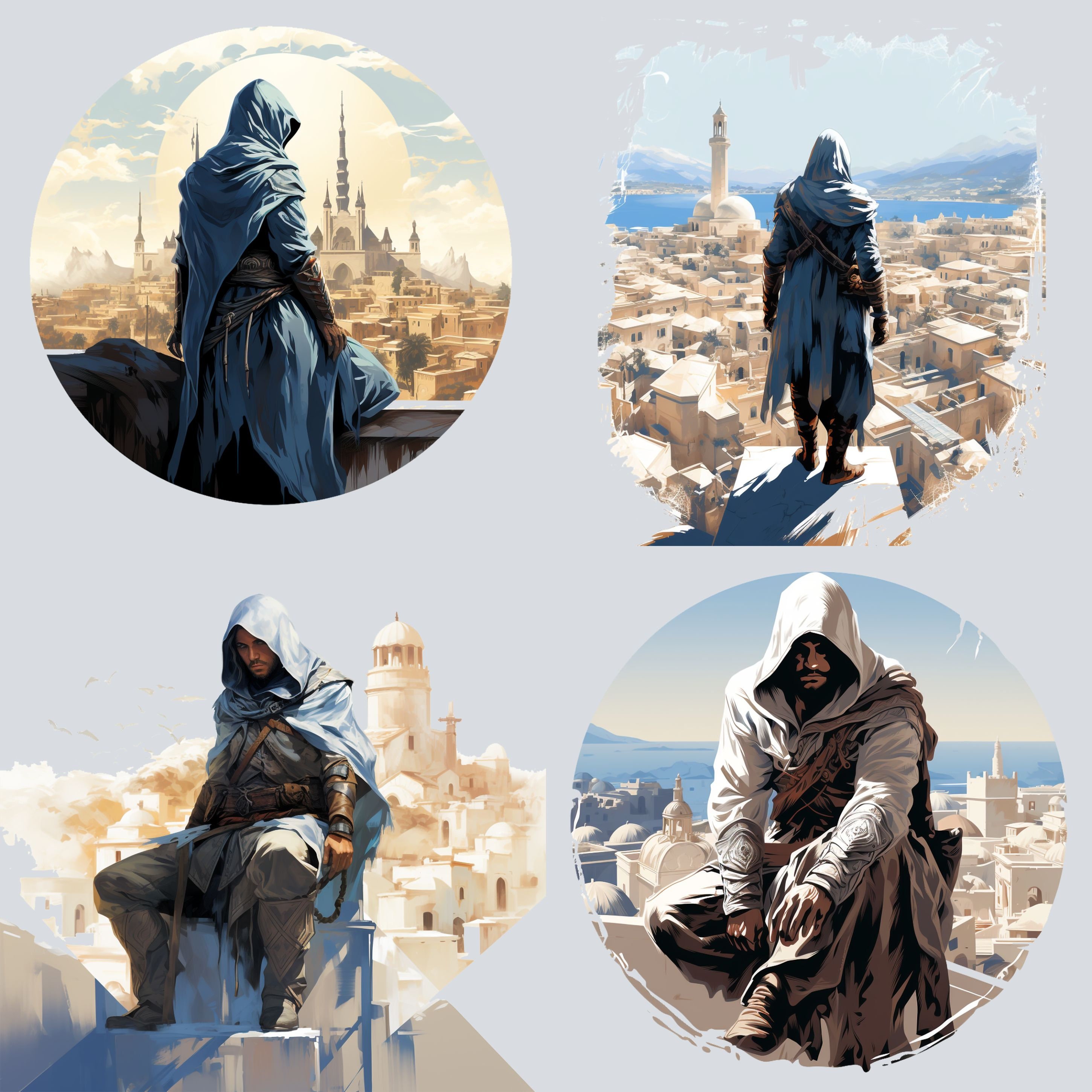 Assassin Graphics Assassin Rogue Clipart Fantasy Rogue Graphic Design Elements Role ...