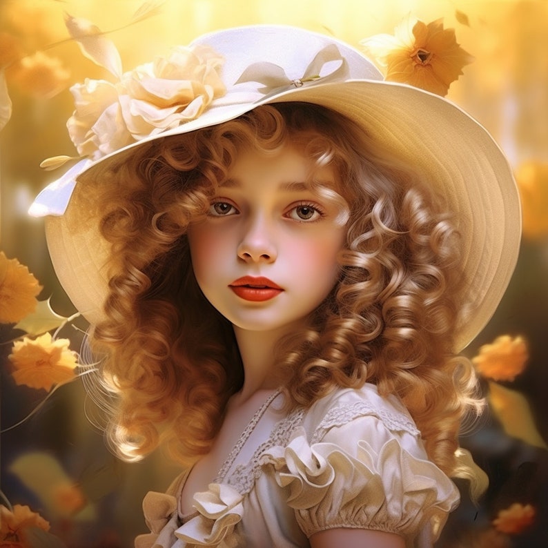 A Beautiful Spring Queen Colorful Wall Arts Digital Downloads Etsy