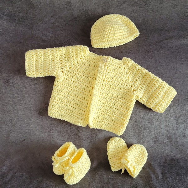 Baby Crochet Outfit - Etsy