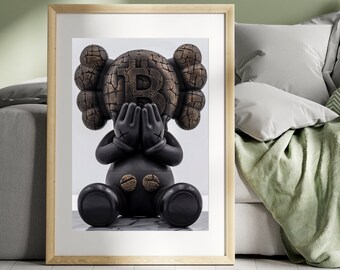 KAWS Basks in Bitcoin