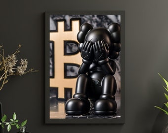 KAWS x Bitcoin Brilliance