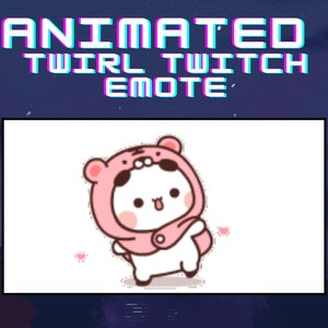 Animated Twirl Emote for Twitch or Discord | Twitch Emotes | Animated Emotes